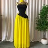 Ruffle Strap A-Line Maxi Dress | MzStar Fashion | view 3