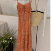 Floral Halter A-Line Beach Dress | MzStar Fashion | view 3