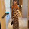 Polka Dot Mesh Slip Midi Dress | MzStar Fashion