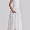 Minimalist A-Line Maxi Dress | MzStar Fashion | view 8