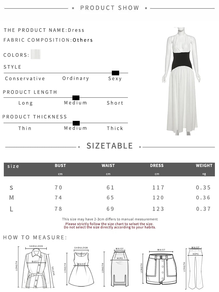 Contrast Halter Ruffle Beach Dress | MzStar Fashion | view 7
