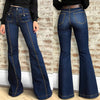 Vintage Slim Flare Jeans | MzStar Fashion
