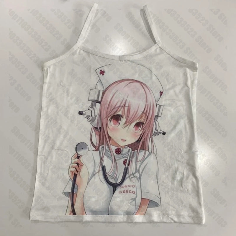 Gothic Anime Baby Tank | MzStar Fashion