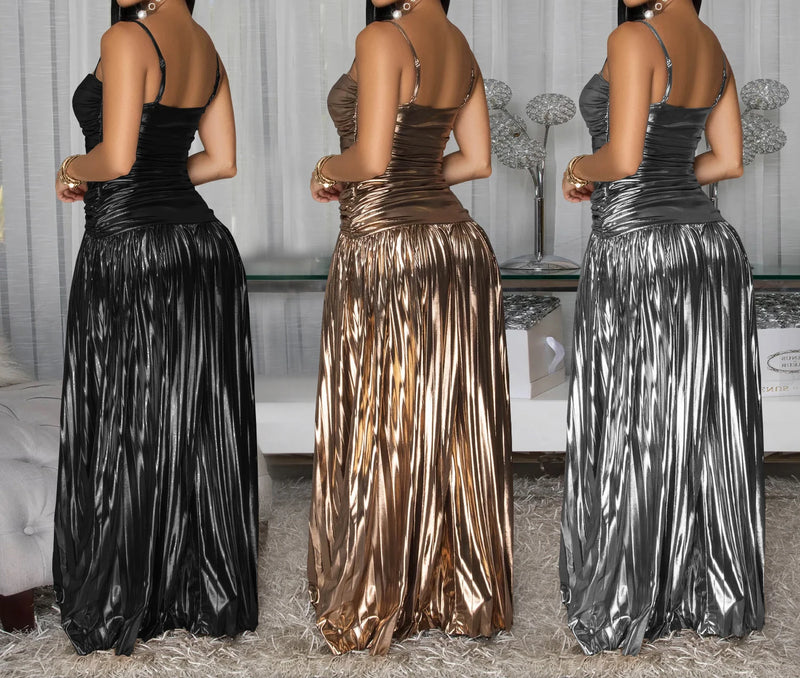 Sparkle Strap Sequin Mini Dress | MzStar Fashion | view 2