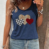 Leopard Heart Racerback Tank | MzStar Fashion | view 4