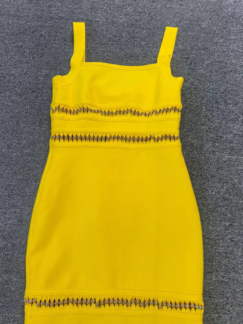 Yellow of Stars Dress
