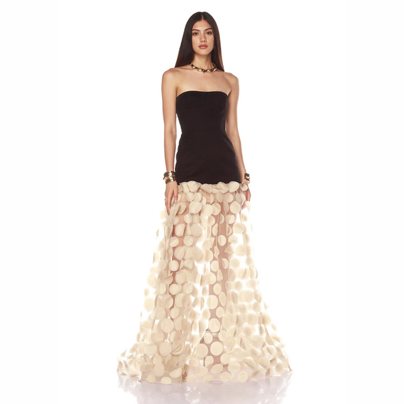 Tulle Fairy A-Line Gown | MzStar Fashion | view 8