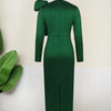 Plus-Size Ruffle Evening Gown | MzStar Fashion | view 4