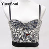 Rhinestone Tassel Gothic Top | MzStar Fashion | view 5