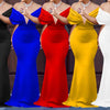 Off-Shoulder Bodycon Evening Maxi Dress | MzStar Fashion