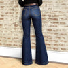 Vintage Slim Flare Jeans | MzStar Fashion | view 2