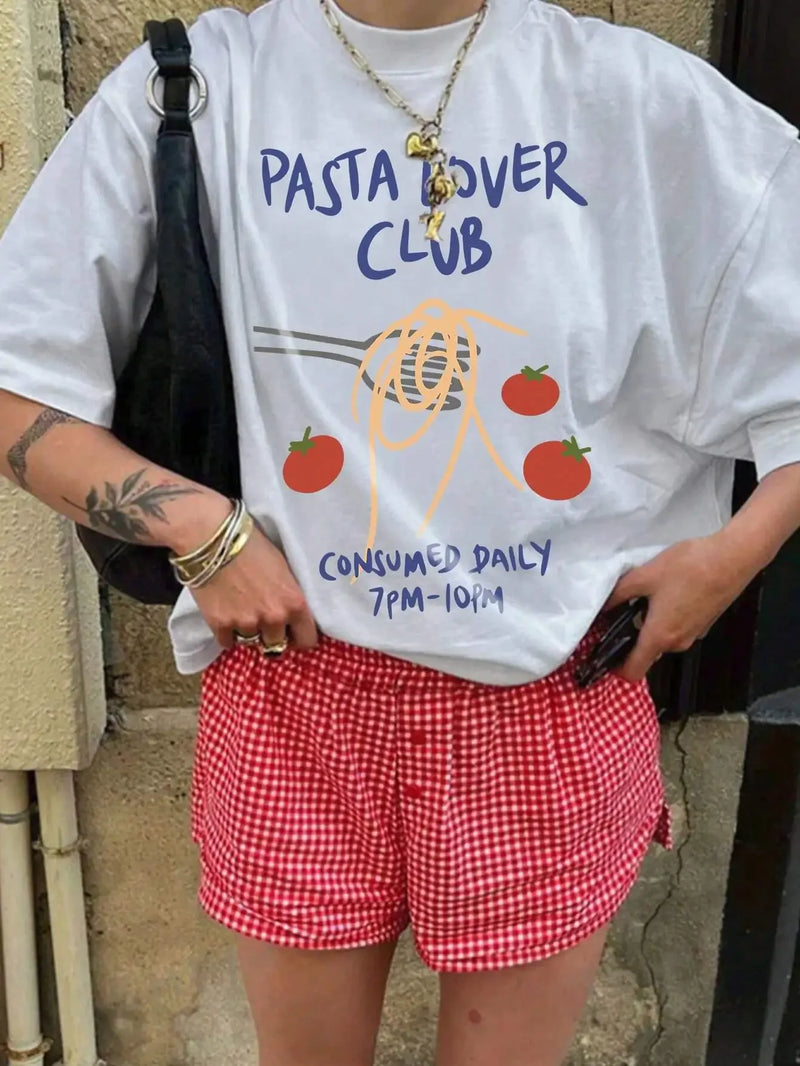 Retro Fruit Print Tee | MzStar Fashion | view 2