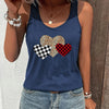 Leopard Heart Racerback Tank | MzStar Fashion