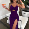 Chain Detail Slip Dress | MzStar Fashion | view 4
