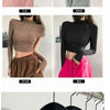 Sleeveless Turtleneck Crop Top | MzStar Fashion | view 5