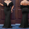 Off-Shoulder Bodycon Evening Maxi Dress | MzStar Fashion | view 2