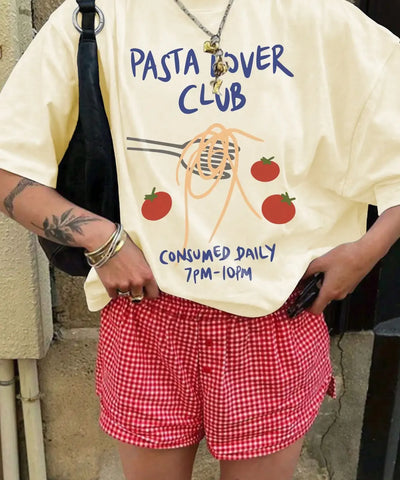 Retro Fruit Print Tee | MzStar Fashion