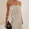 Tiered Strapless Maxi Dress | MzStar Fashion | view 2
