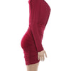 Ruched Deep-V Bodycon Dress | MzStar Fashion | view 8