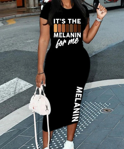 Summer Short-Sleeve Dress | MzStar Fashion