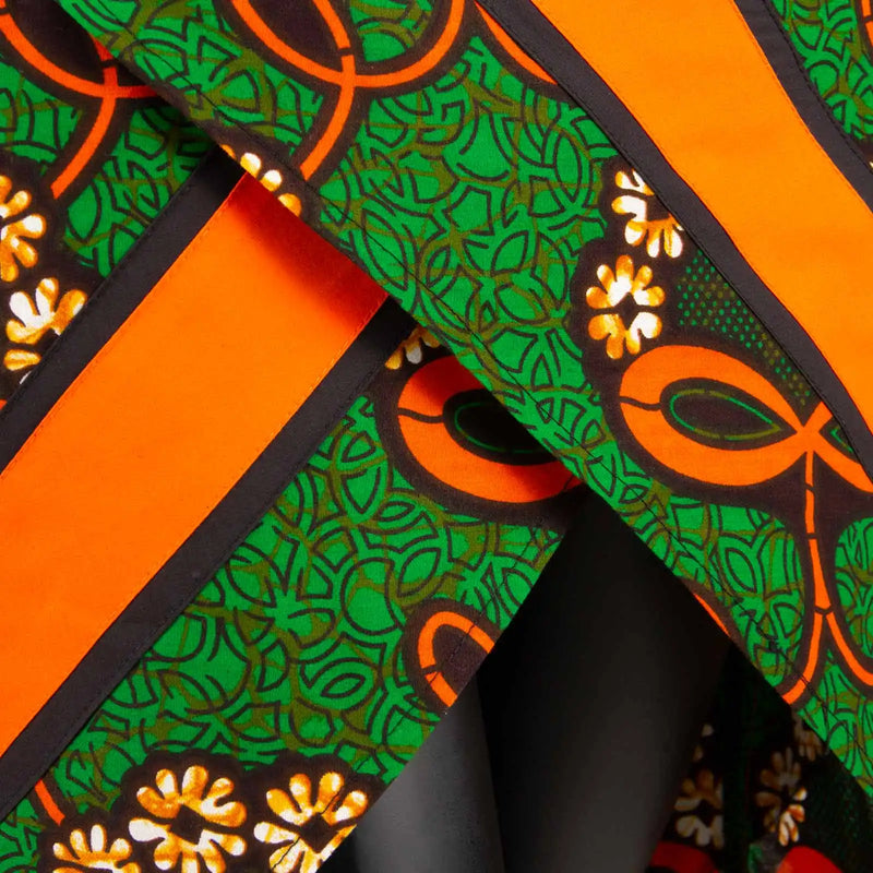 African Print Midi Dress | MzStar Fashion | view 6