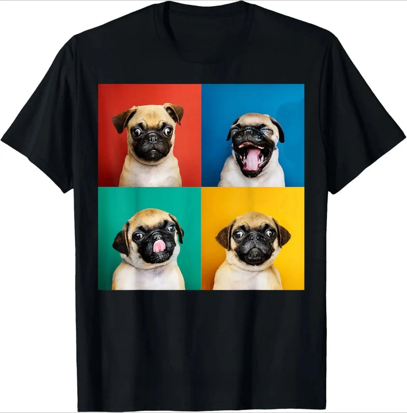 Pug UFO Graphic Tee | MzStar Fashion | view 7