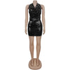 Strapless Sequin Mini Dress | MzStar Fashion | view 4