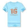 Sweet Sixteen Rose Tee | MzStar Fashion | view 6