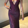 Sequin Open-Back Halter Dress | MzStar Fashion | view 6