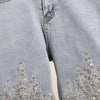 Sequin Splice Denim Shorts | MzStar Fashion | view 3
