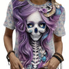 Skull Rose Gothic Tee | MzStar Fashion | view 6