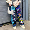 Graphic Print Ripped Jeans | MzStar Fashion | view 7