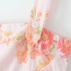Pink Floral Ribbon Tank Dress | MzStar Fashion | view 8