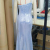 Blue One-Shoulder Sequin Gown | MzStar Fashion | view 6