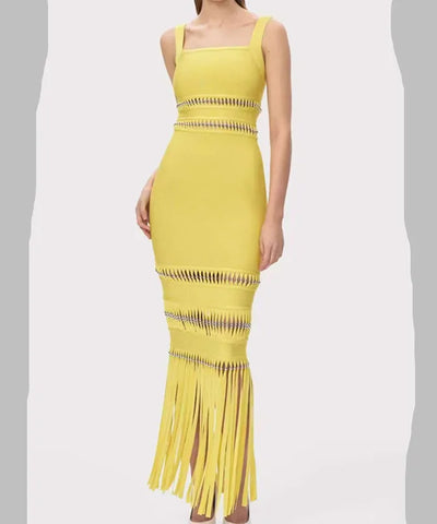 Yellow of Stars Dress