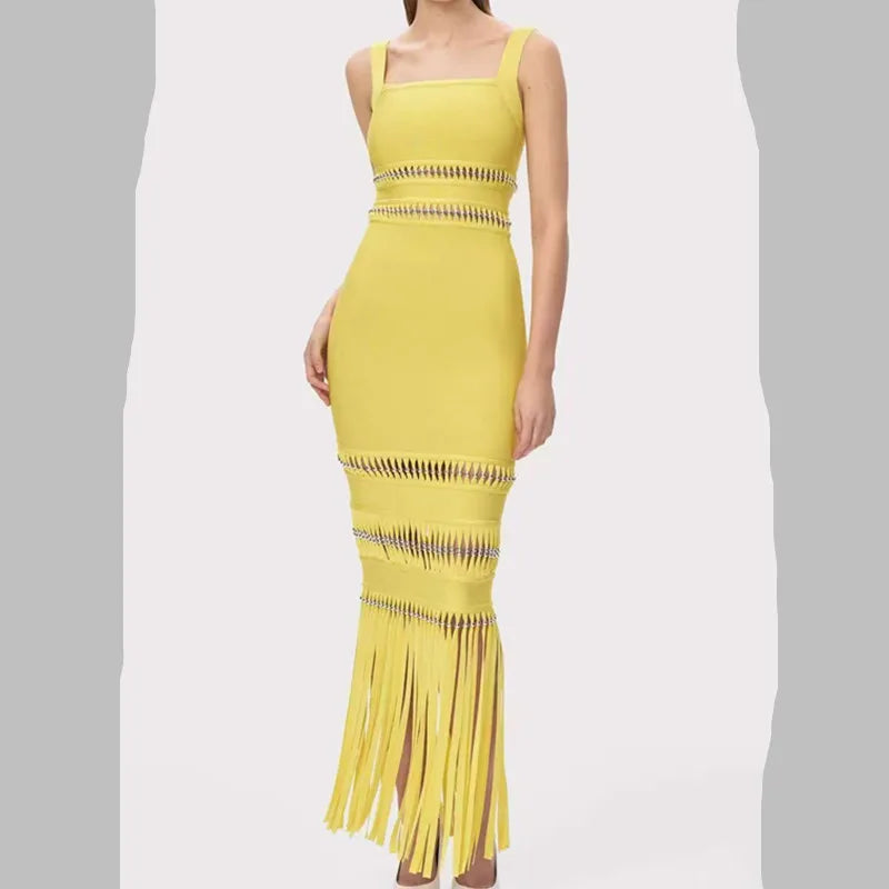 Yellow of Stars Dress