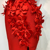 Split Chested Flower Dress