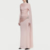 Ruched Asymmetric Maxi Dress | MzStar Fashion | view 5