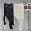 Open-Knit Longline Sweater | MzStar Fashion | view 8