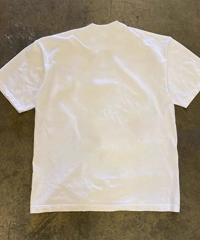 Retro Print Cotton Tee